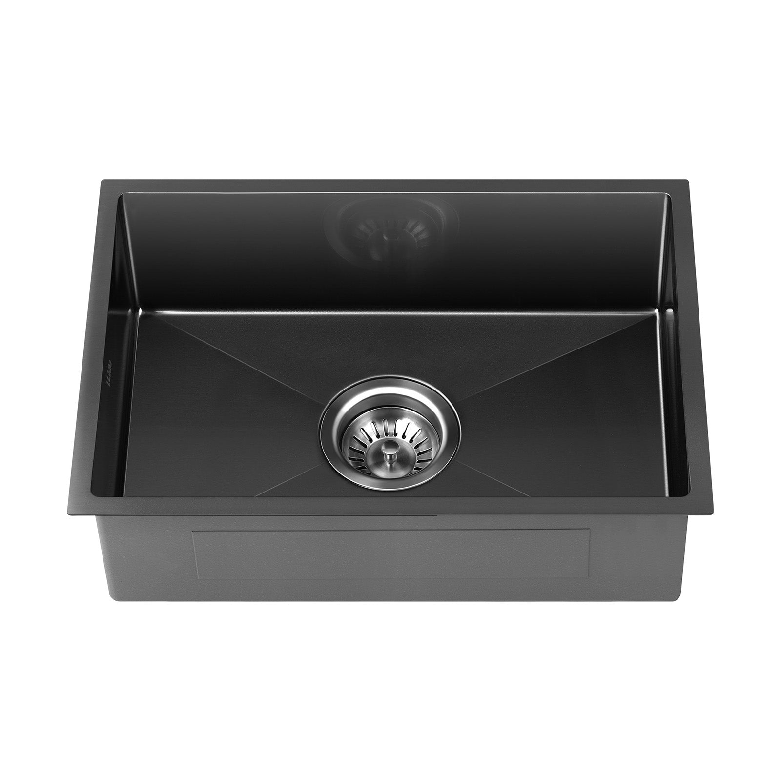 Welba Kitchen Sink Stainless Steel Basin Single Under/Top/Flush Mount 45X30CM - Sunyee