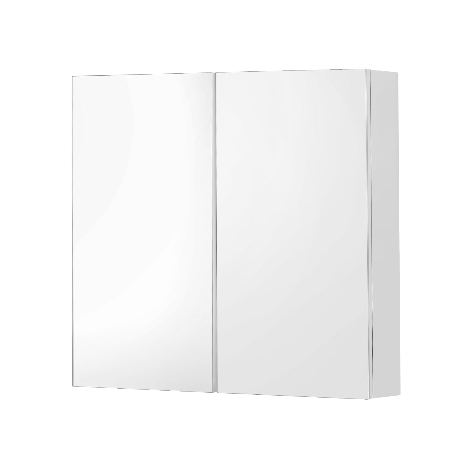 Welba Bathroom Mirror Cabinet Vanity Medicine Shaving Wall Storage 750mmx720mm - Sunyee