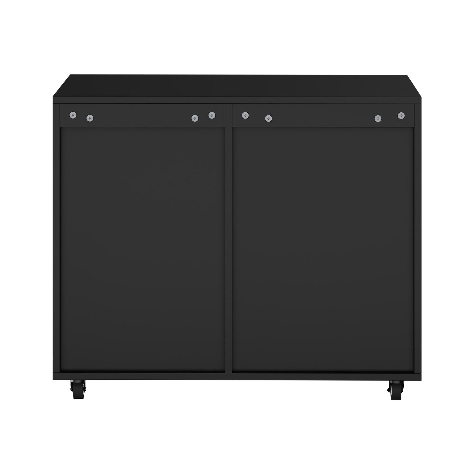 Oikiture Filing Cabinet 1 Door 5 Drawer Mobile Office Storage Cabinet - Sunyee