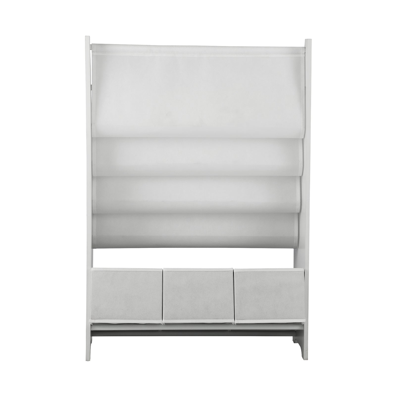 Oikiture Kids Bookshelf Toy Storage Box Organiser Display Shelf DIY Storage Rack - Sunyee