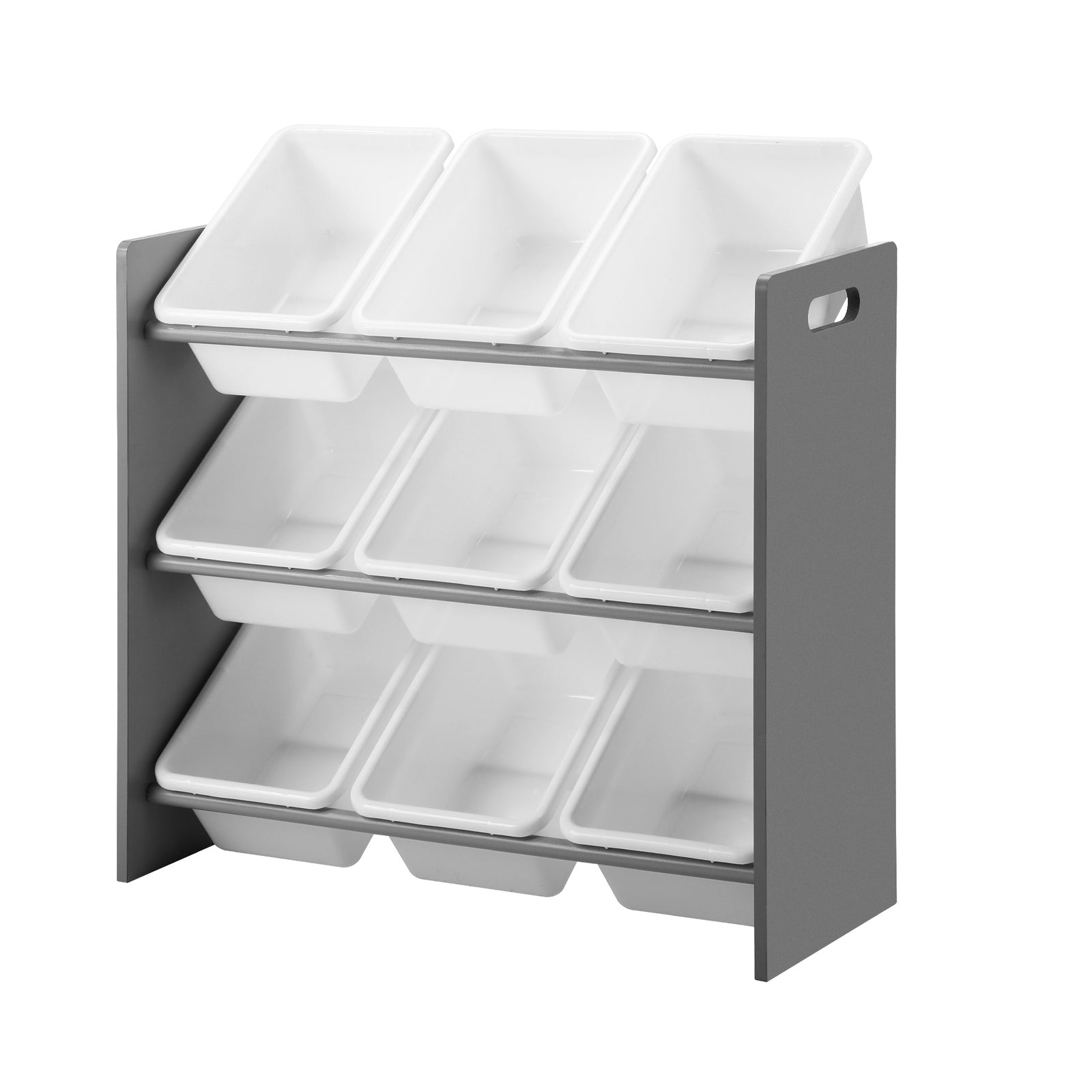 Oikiture Kids Toy Box Organiser 9 Bins Display Shelf Storage Rack Drawer - Sunyee