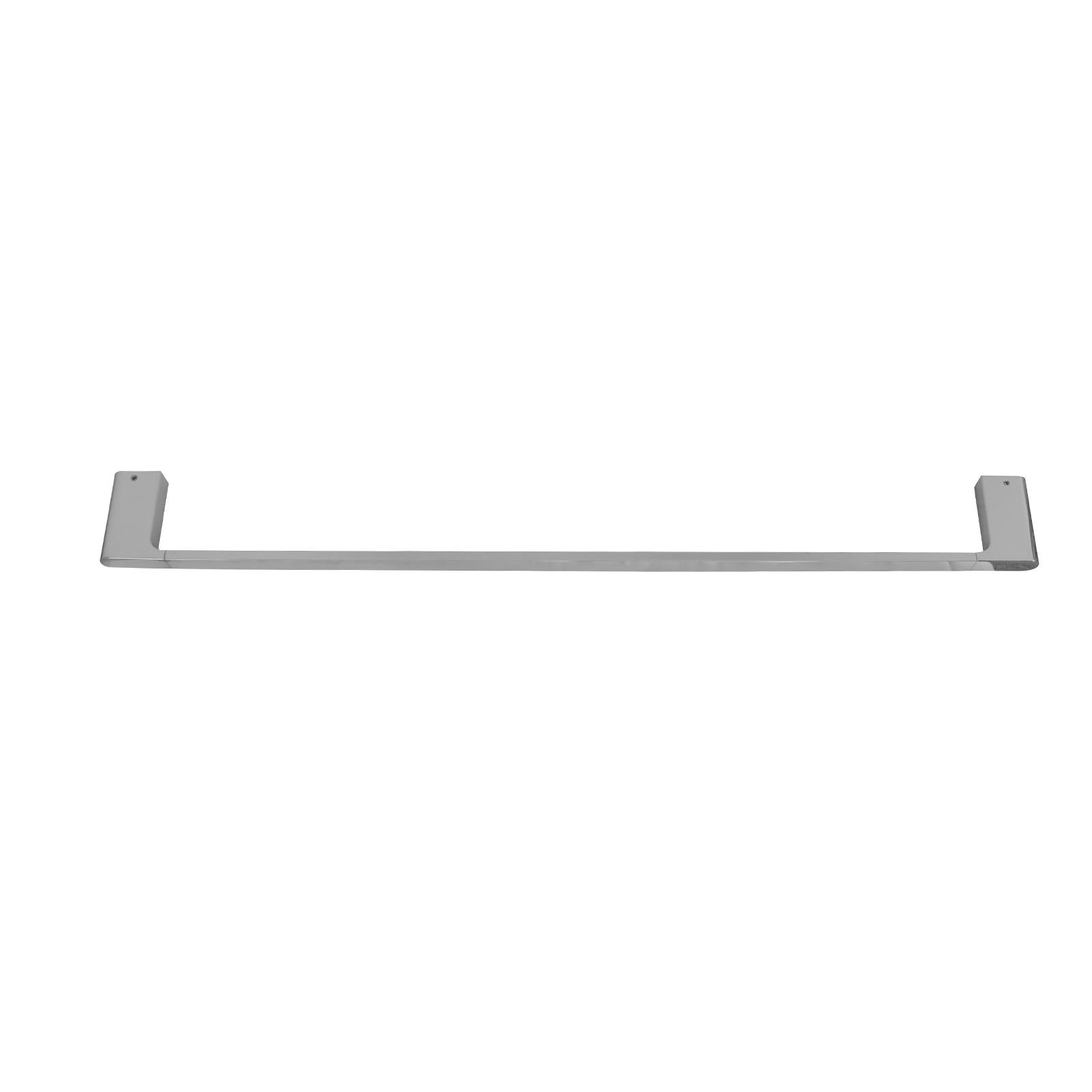 Single Towel Rail 70cm Rack Bar Holder Bathroom Accessories Chrome - Sunyee