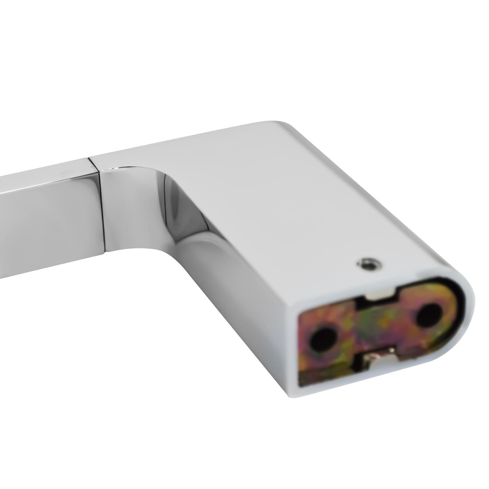 Single Towel Rail 70cm Rack Bar Holder Bathroom Accessories Chrome - Sunyee