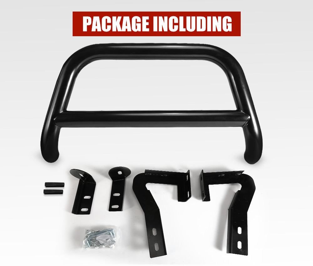 Matt Black Steel Nudge Bar Grille Bumper Guard For Nissan Navara NP300 2015-2020 - Sunyee