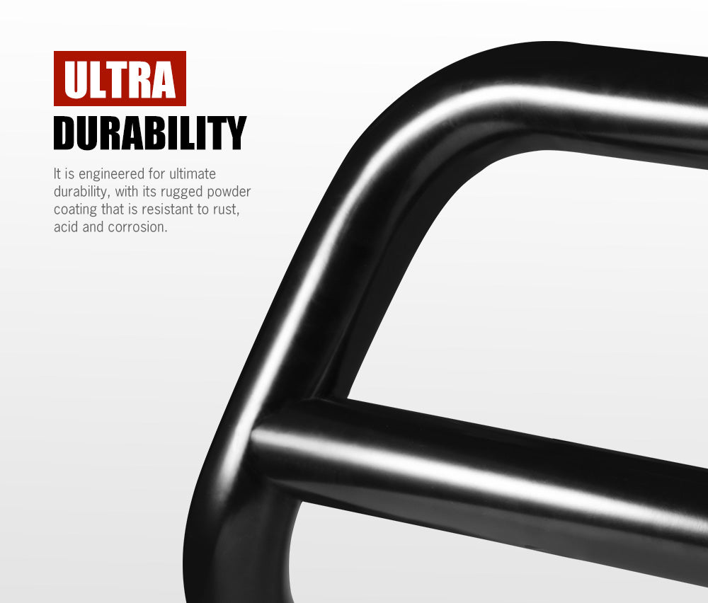 Nudge Bar 3" Grille Guard For Nissan Navara NP300 2015-2020 + 20" LED Light Bar - Sunyee