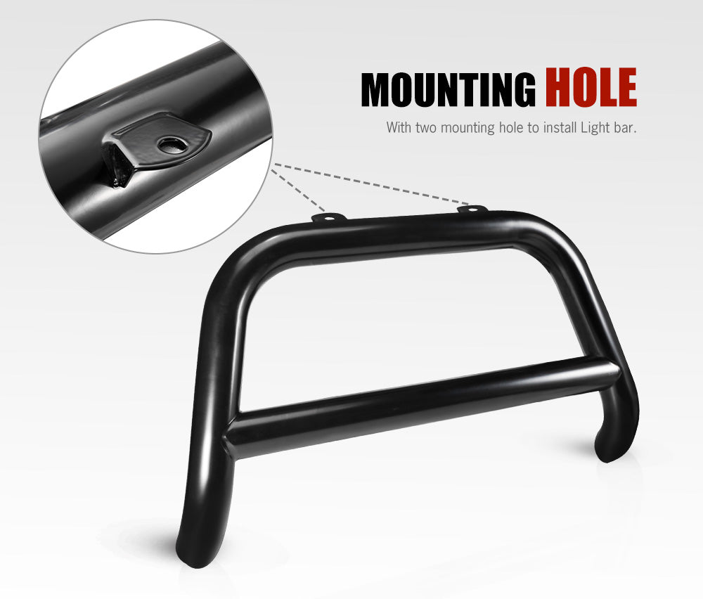 Nudge Bar 3" Grille Guard For Nissan Navara NP300 2015-2020 + 20" LED Light Bar - Sunyee