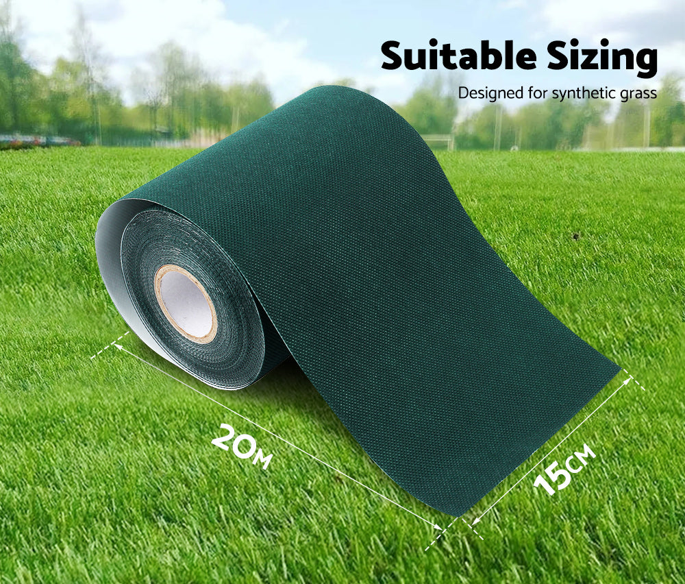 15CMx20M Artificial Grass Self Adhesive Synthetic Turf Lawn Joining Tape - Sunyee