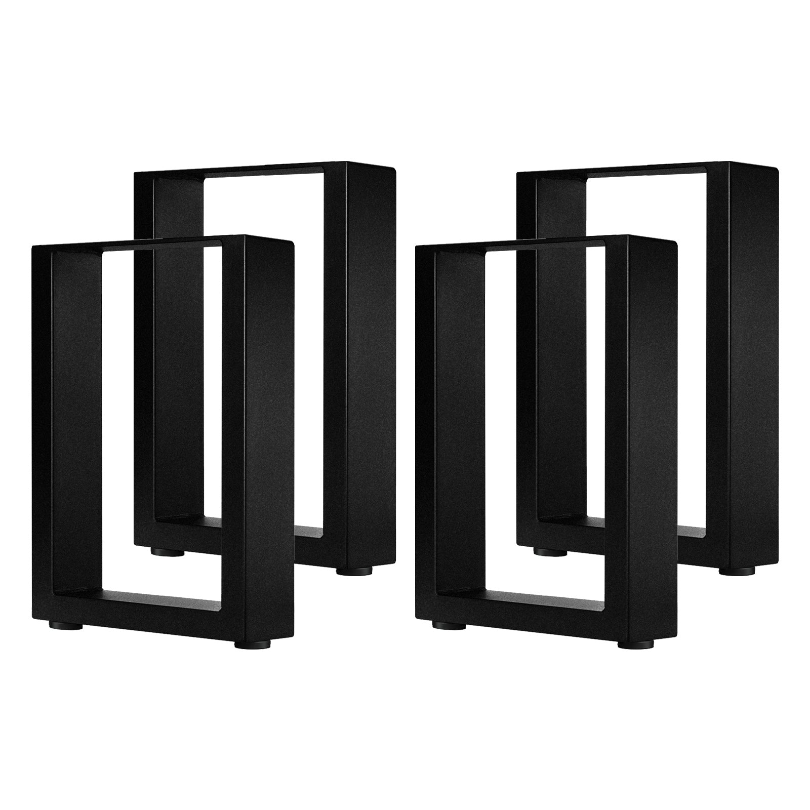 Oikiture 4X Coffee Dining Table Legs Bench Box DIY Steel Metal Industrial 40CM - Sunyee