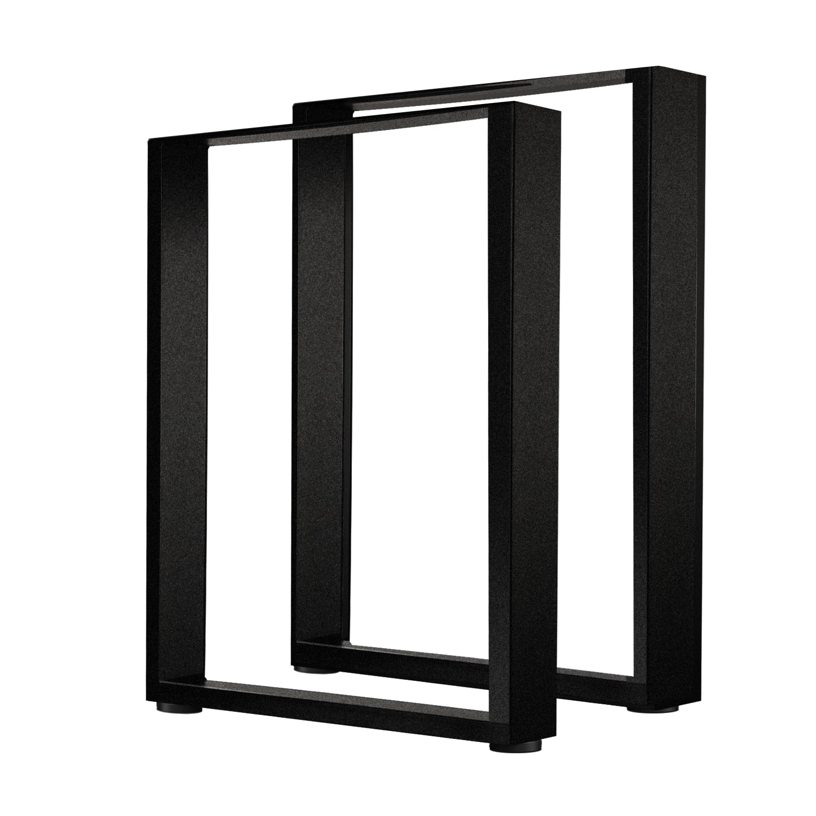 Oikiture 2X Coffee Dining Table Legs Bench Box Steel Metal Industrial 71 X 50CM - Sunyee