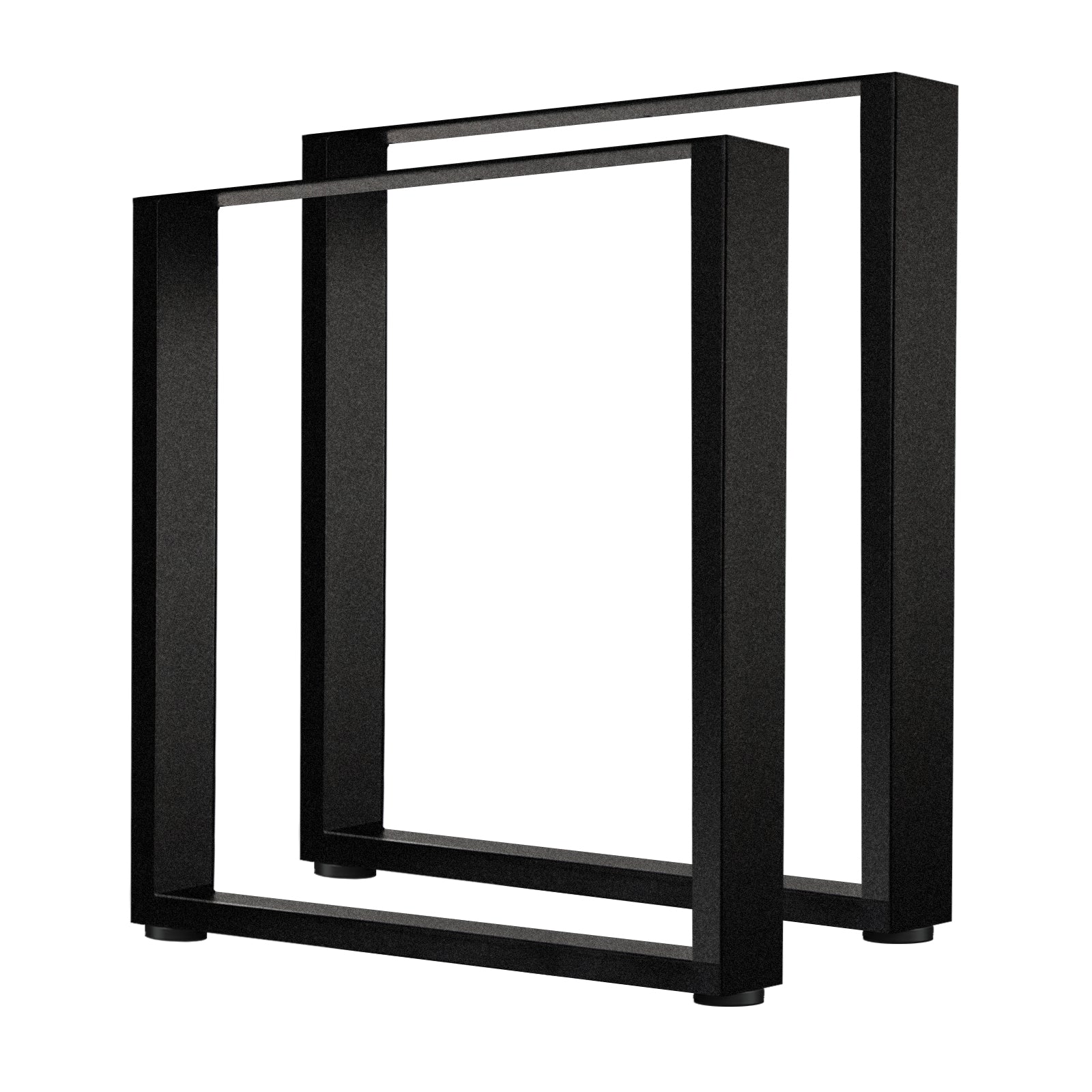Oikiture 2X Coffee Dining Table Legs Bench Box Steel Metal Industrial 71 X 65CM - Sunyee