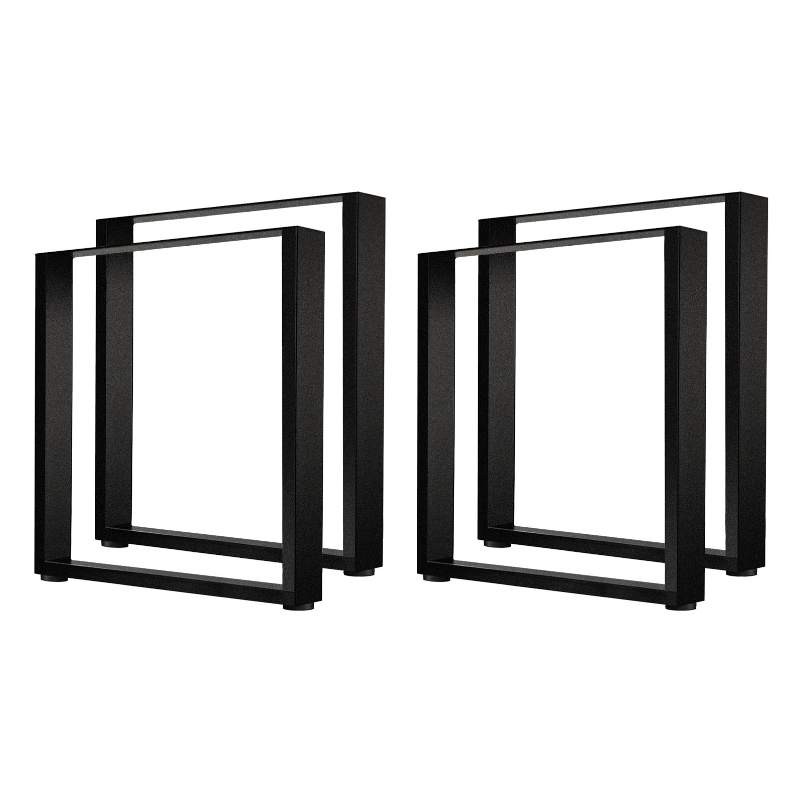 Oikiture 4X Coffee Dining Table Legs Bench Box Steel Metal Industrial 71 X 65CM - Sunyee