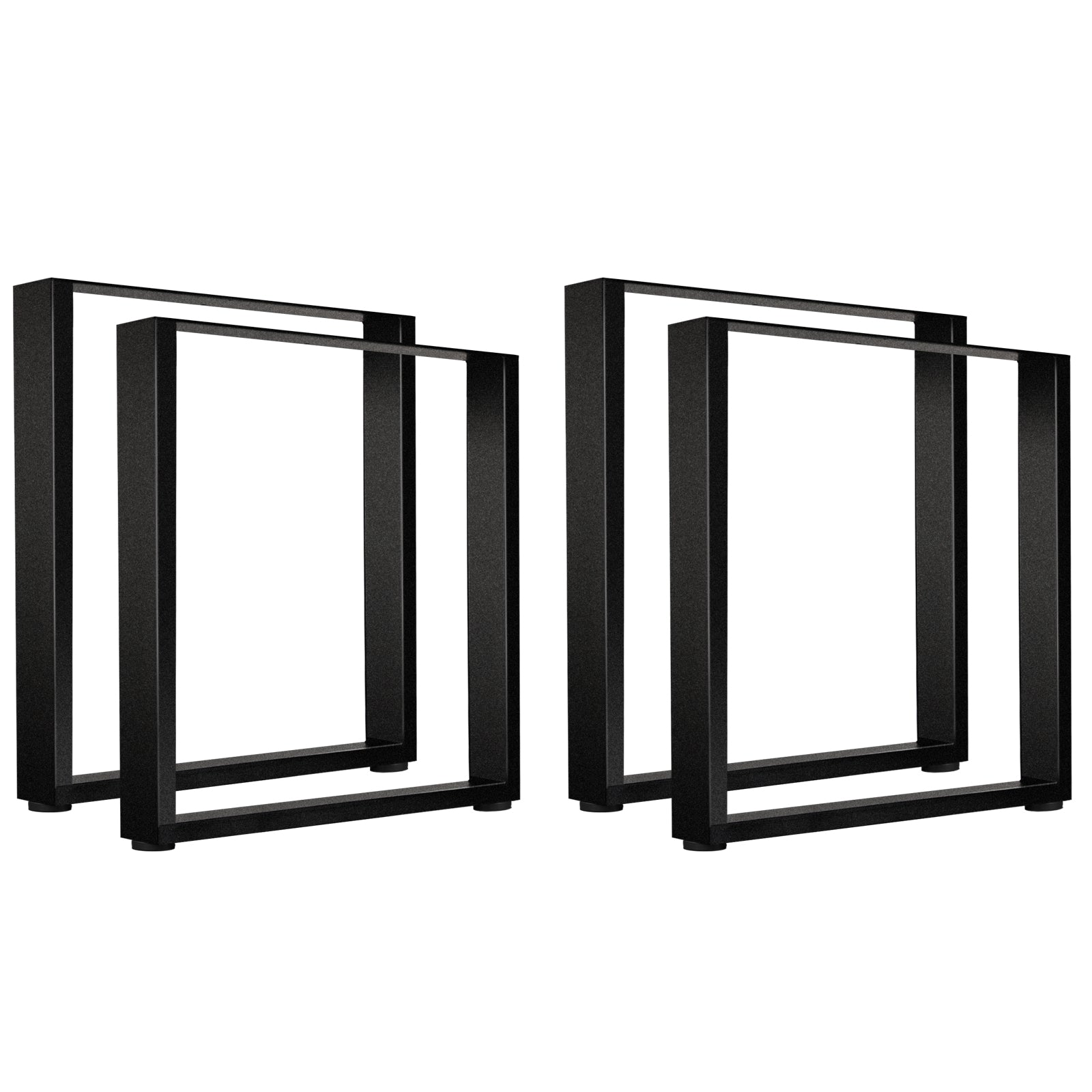 Oikiture 2X/4X Coffee Dining Table Legs Bench Box DIY Steel Metal Industrial