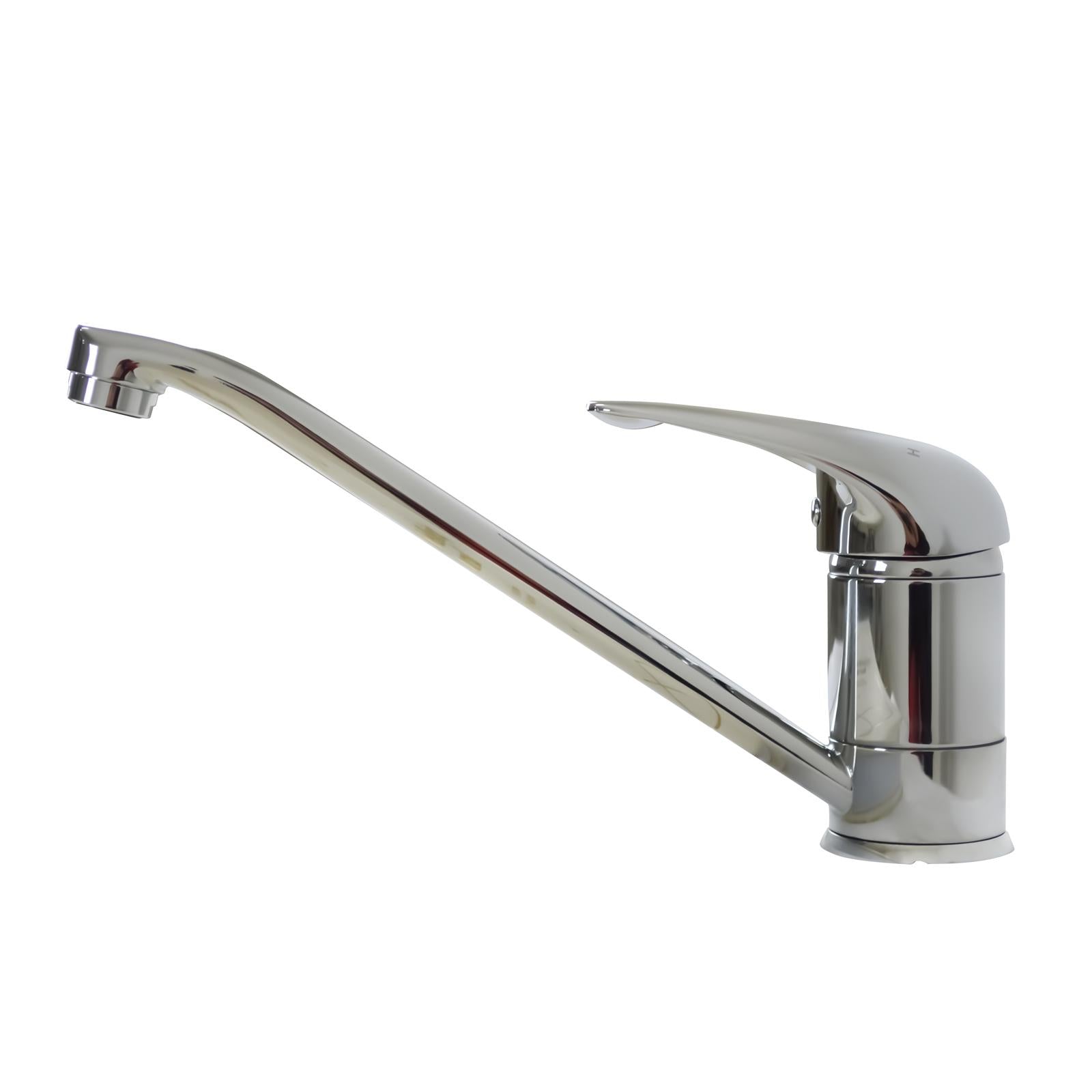 WELS Kitchen Tap Mixer Taps Sink Laundry Basin Faucet Vanity Swivel Chrome - Sunyee
