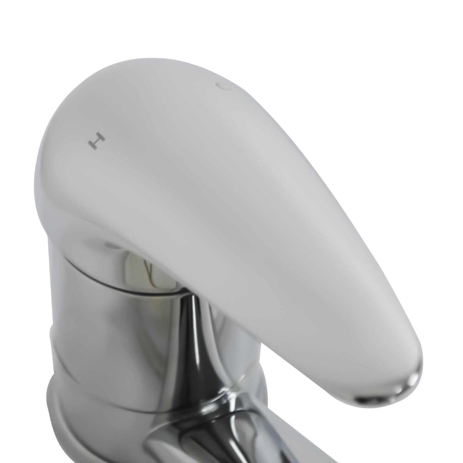 WELS Kitchen Tap Mixer Taps Sink Laundry Basin Faucet Vanity Swivel Chrome - Sunyee