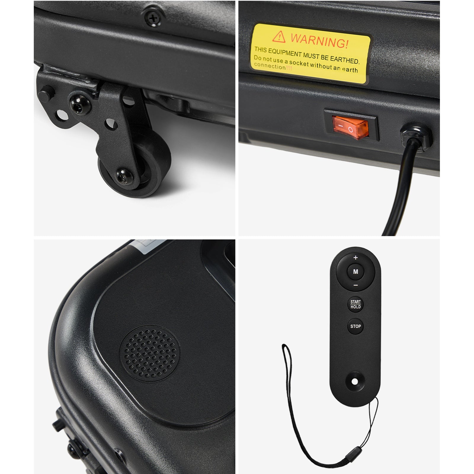 Finex Electric Walking Pad Under Desk Treadmill Home Office Gym Fitness Incline - Sunyee