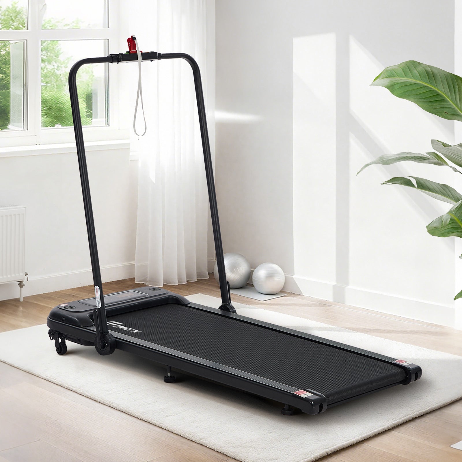 Finex Treadmill Electric Walking Pad 2-in-1 Home Office Gym Fitness Foldable - Sunyee