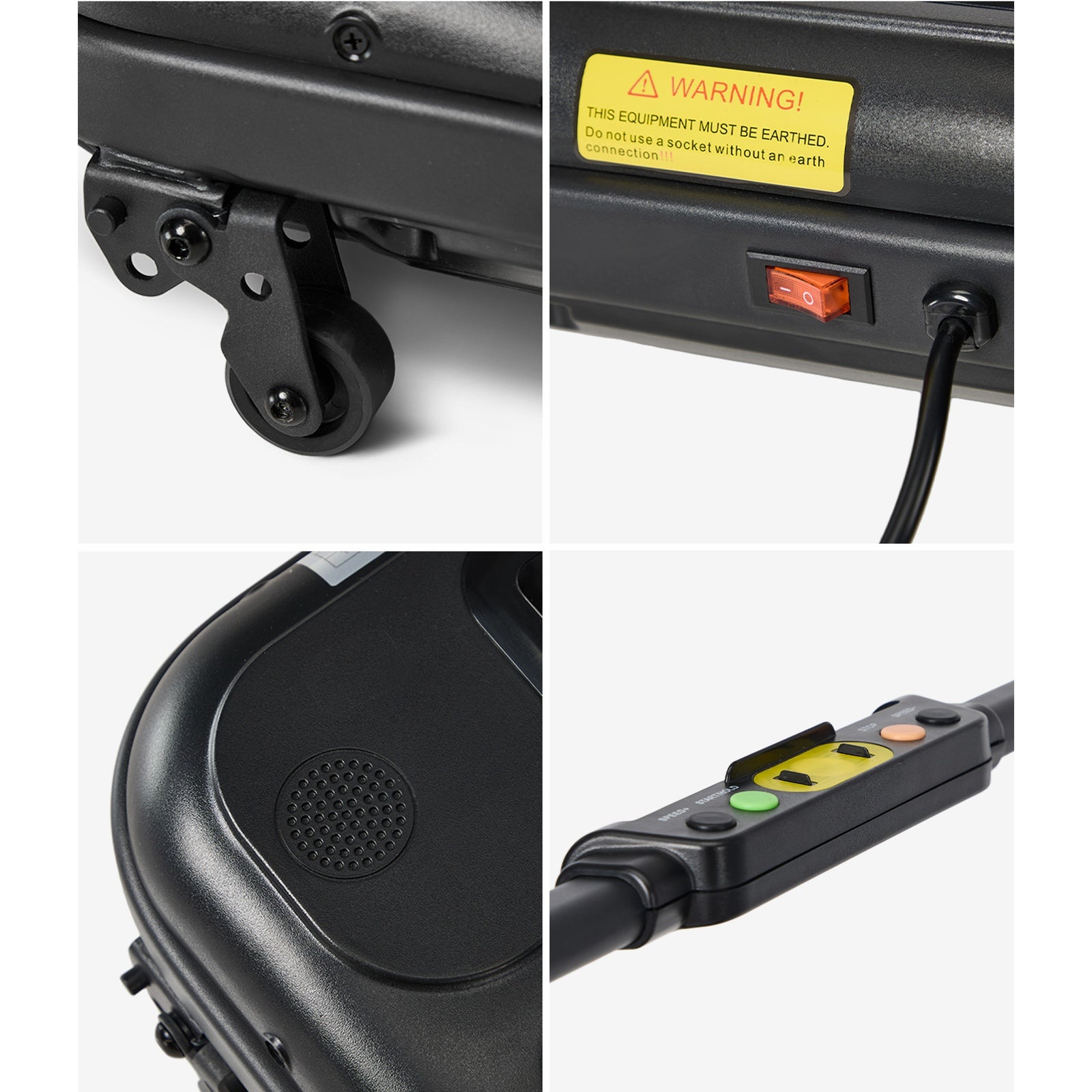 Finex Treadmill Electric Walking Pad 2-in-1 Home Office Gym Fitness Foldable - Sunyee