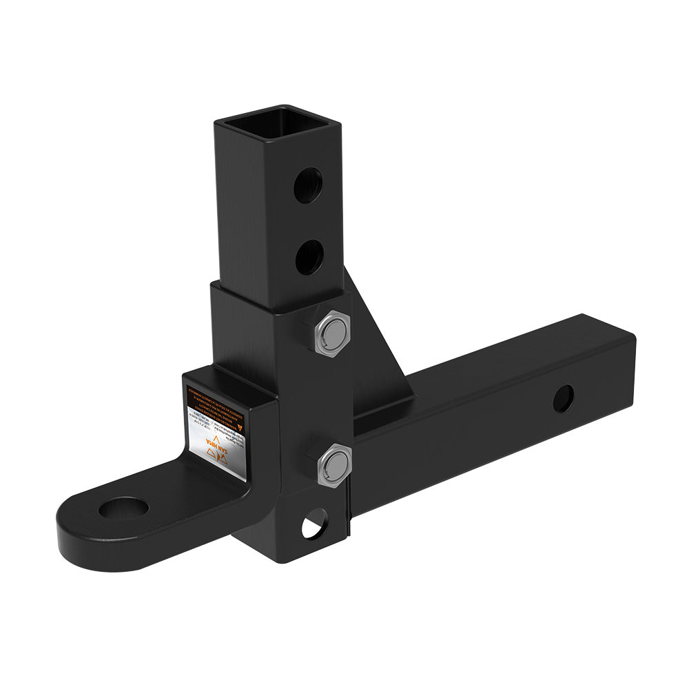 Adjustable Towbar Tow Bar Ball Mount 2" Hitch Towing Trailer 4WD Car 6000lbs - Sunyee