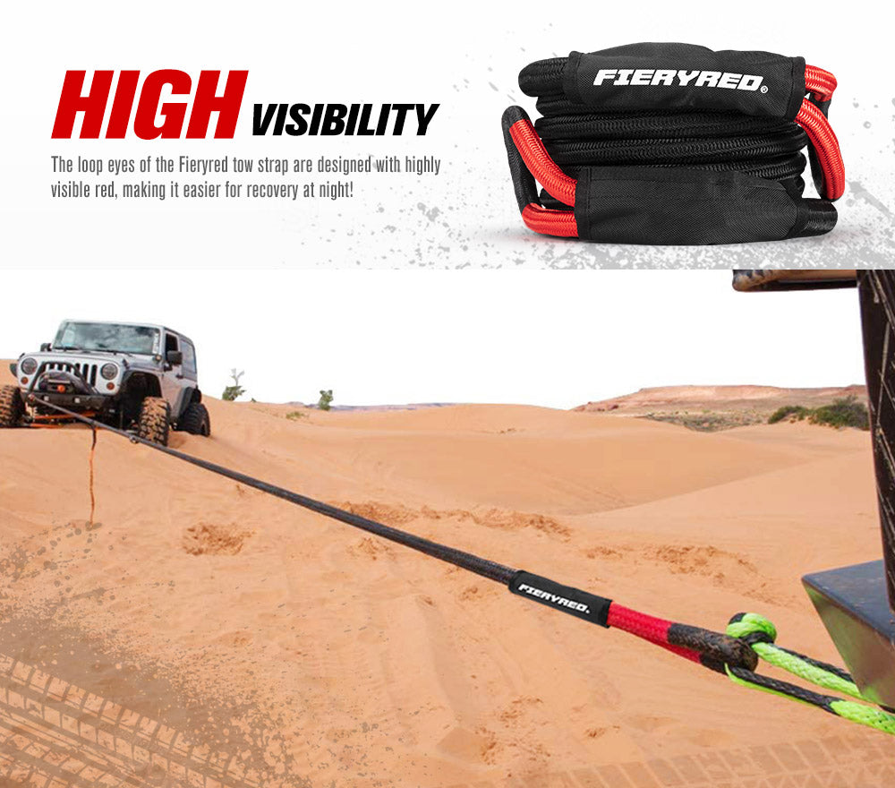 22mm x 9m 18700LBS Kinetic Rope - Sunyee