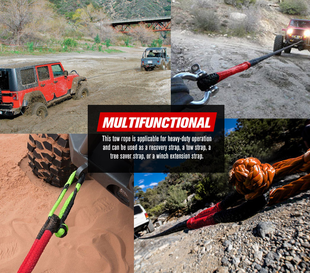 22mm x 9m 18700LBS Kinetic Rope - Sunyee