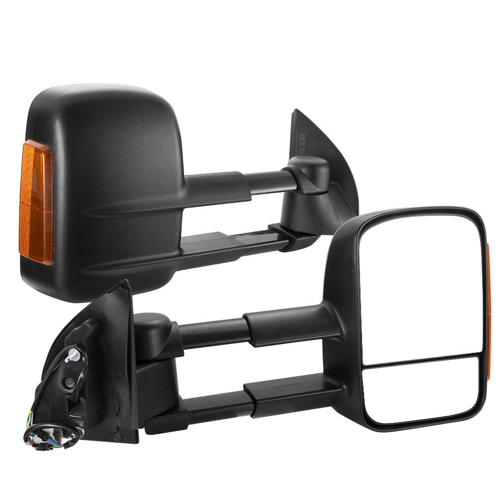 Towing Mirrors Gen1 for Ford Ranger MK PX PX2 PX3 XL XLT XLS Wildtrak 2012-MY2021 - Sunyee