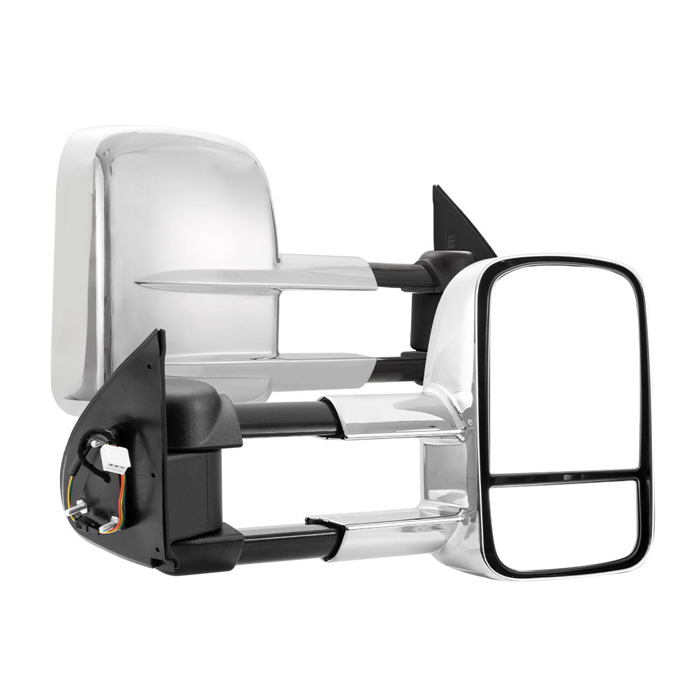 San Hima Extendable Towing Mirrors Gen1 for Mitsubishi Triton MQ/MR 2015 - ON - Sunyee