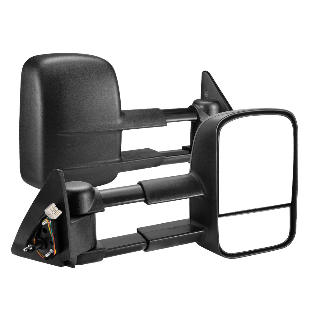 San Hima Pair Extendable Towing Mirrors Gen1 For Toyota Landcruiser 100 Series 1998-2007 - Sunyee