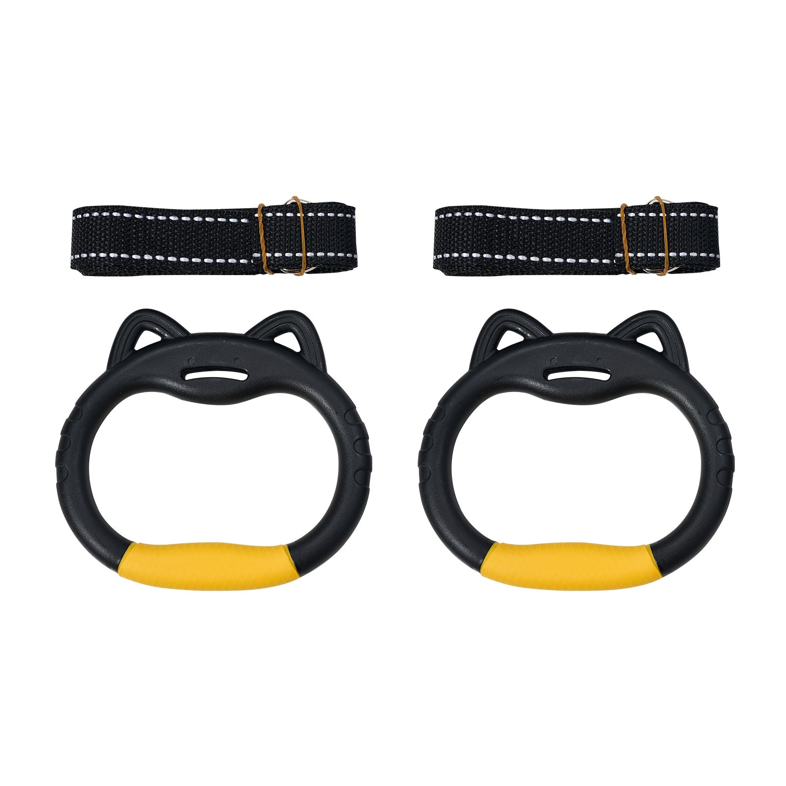 Mazam 60 Inch Trampoline Kids Trampolines Enclosure Safety Net Horizontal Bar - Sunyee