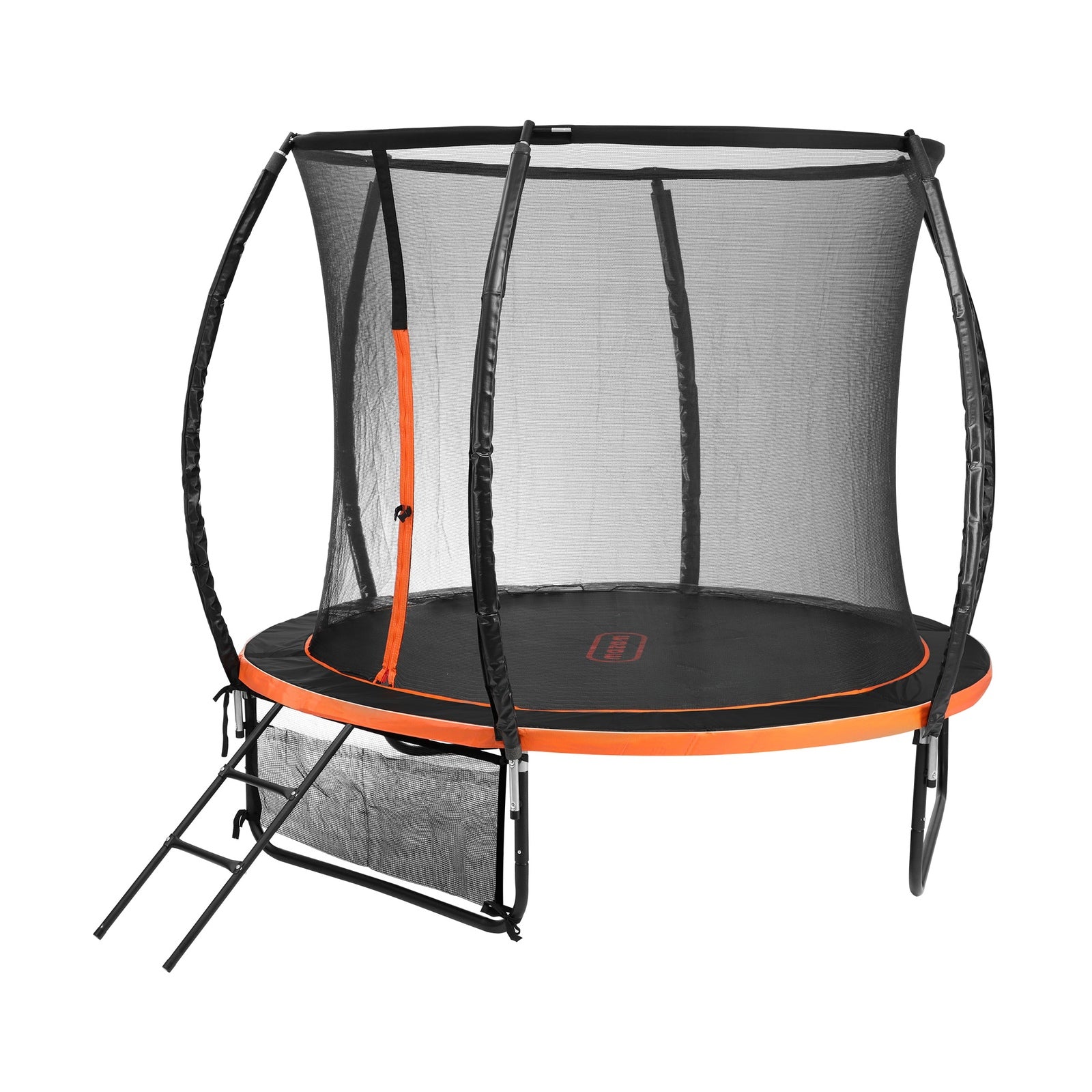 Mazam 8FT Trampoline Round Kids Trampolines Encosure Safety Net with Ladder - Sunyee