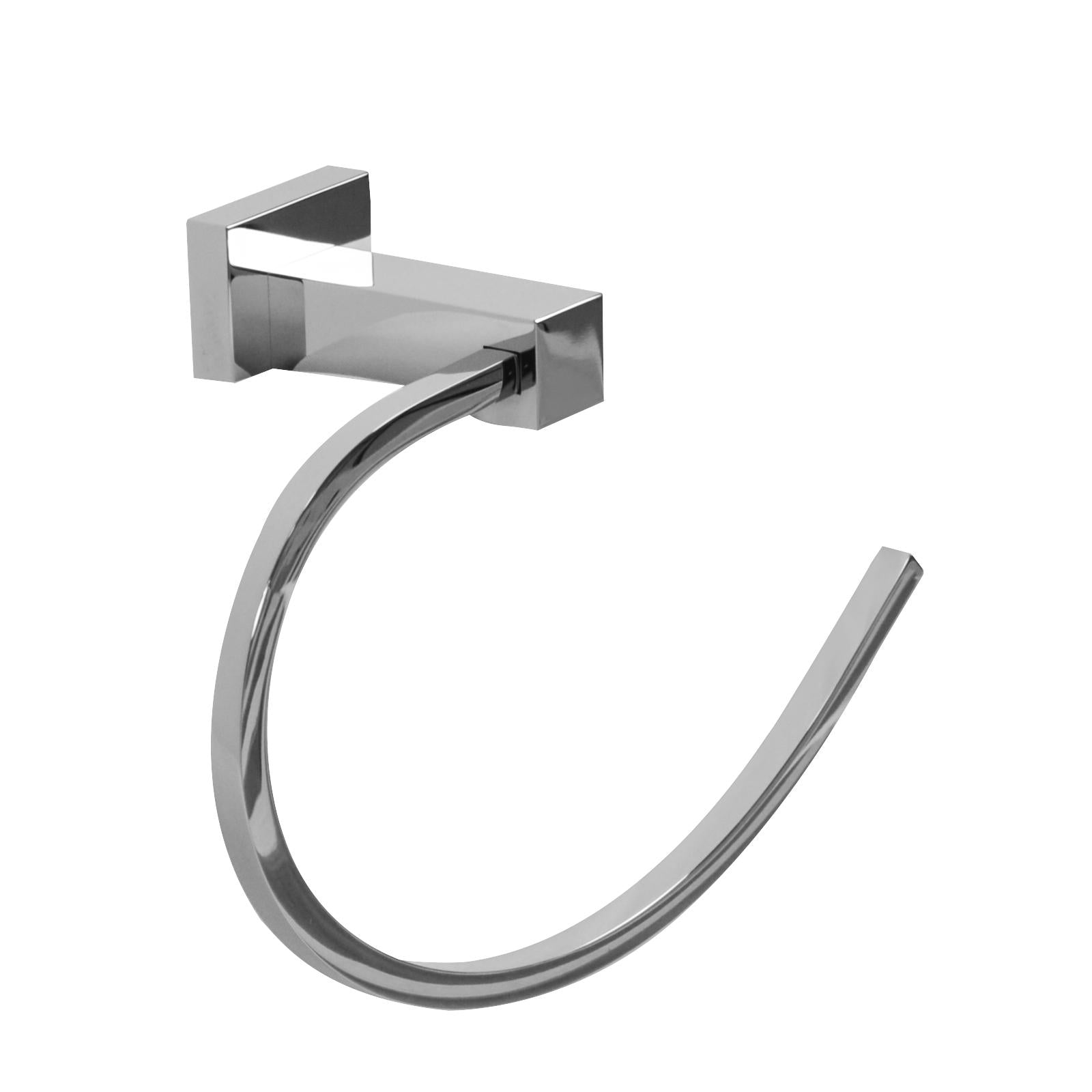 Towel Ring Holder Brass Bathroom Accessories Chrome - Sunyee