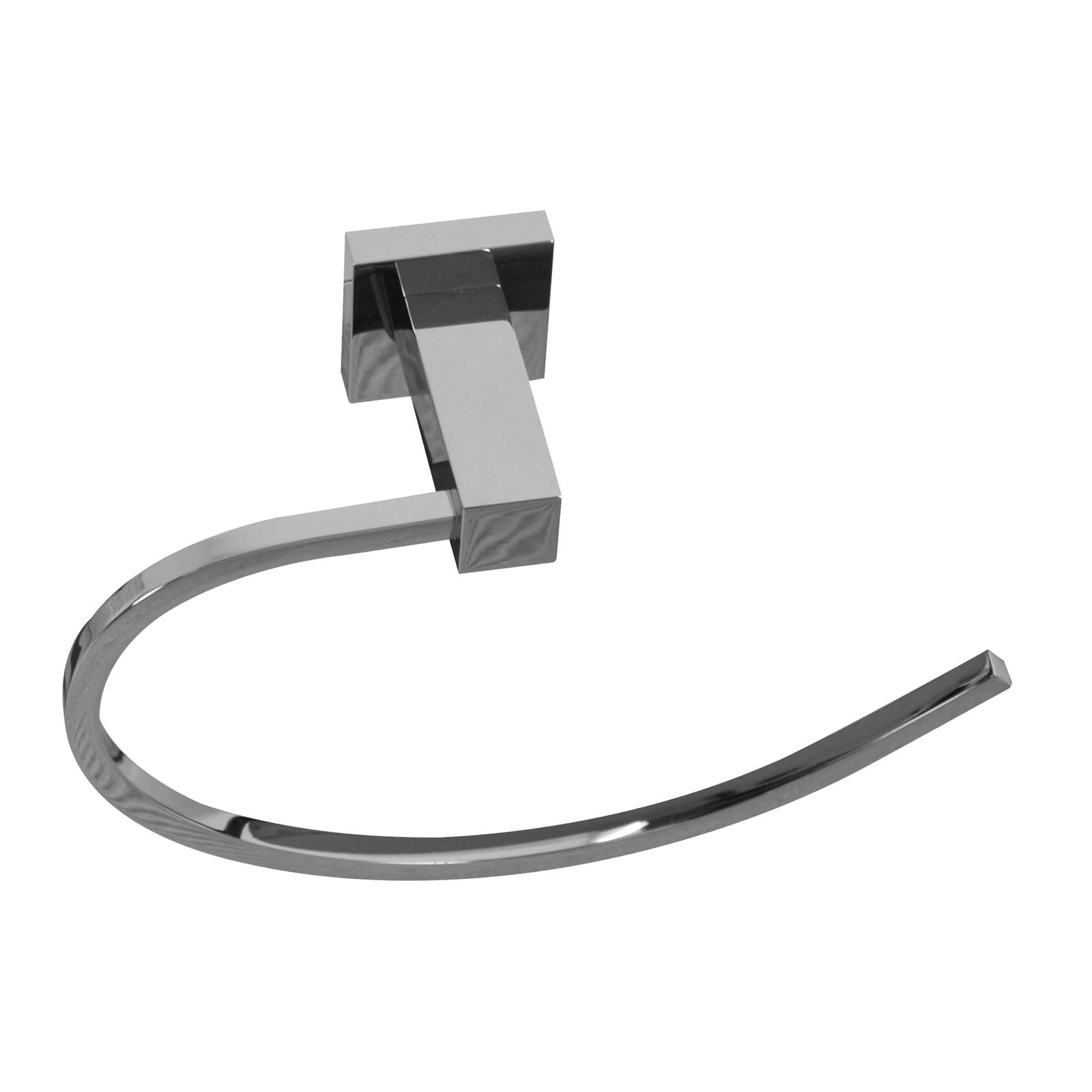 Towel Ring Holder Brass Bathroom Accessories Chrome - Sunyee