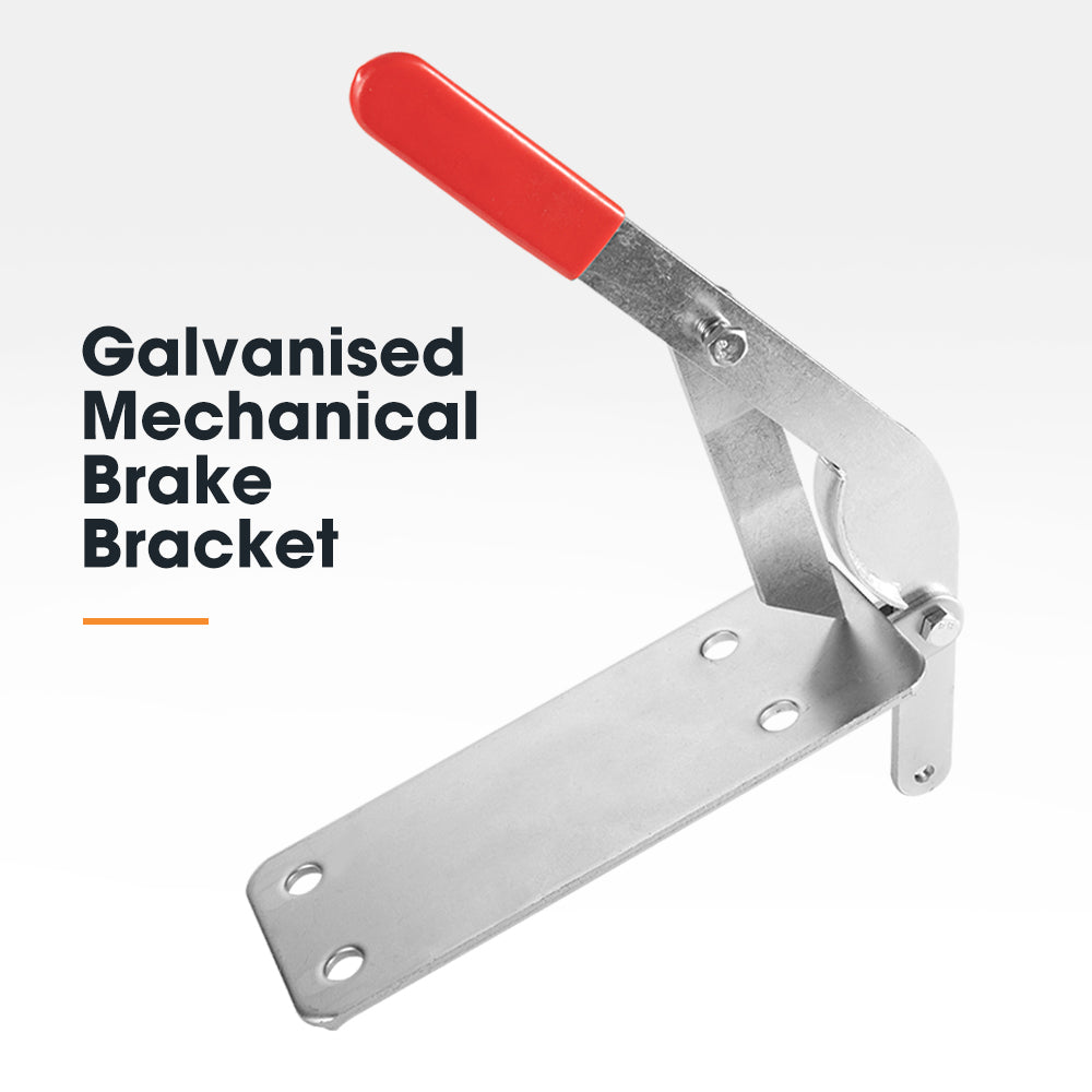 50mm Ball Mechanical Override Brake Trailer Coupling Kit 2000Kg Caravan Boat - Sunyee