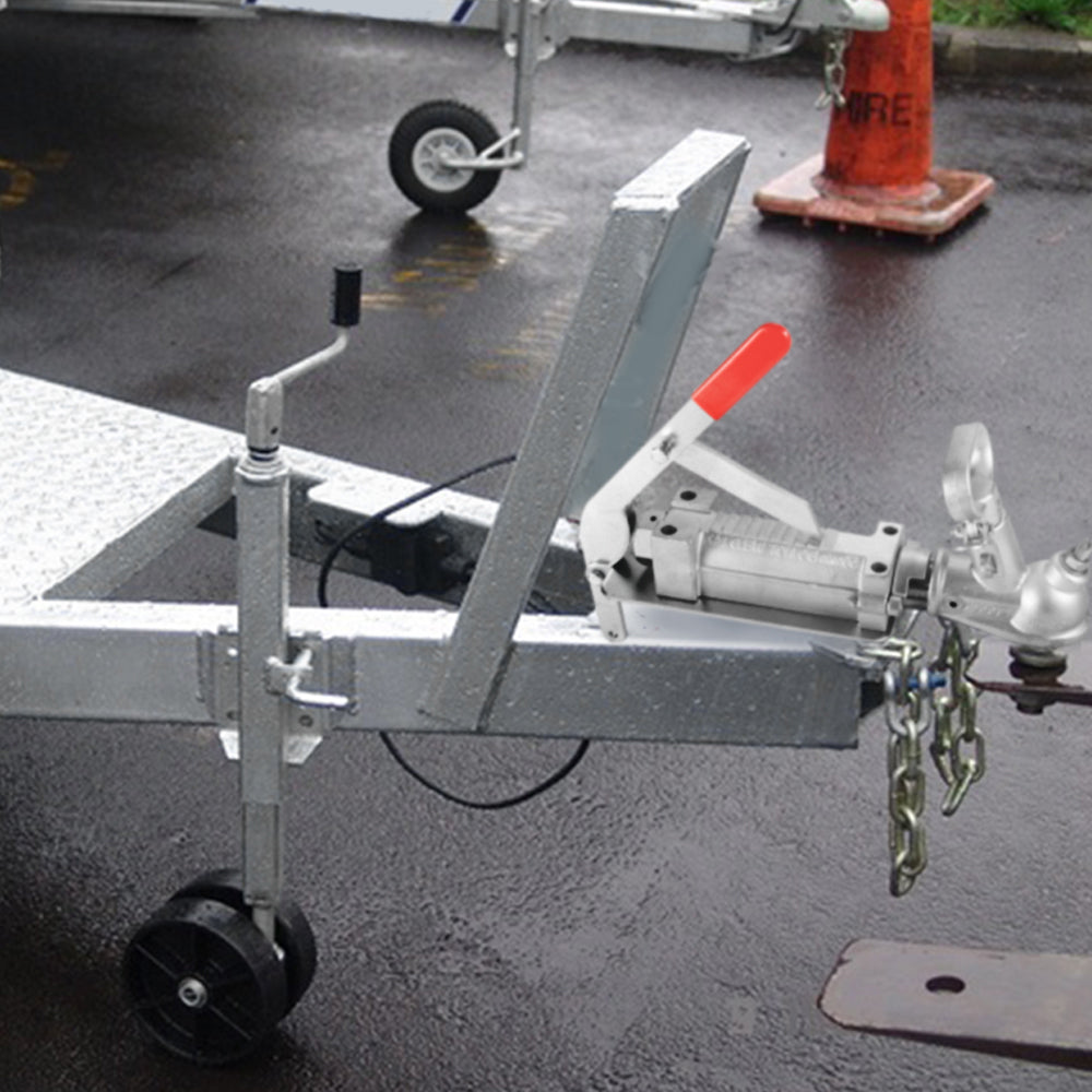 50mm Ball Mechanical Override Brake Trailer Coupling Kit 2000Kg Caravan Boat - Sunyee