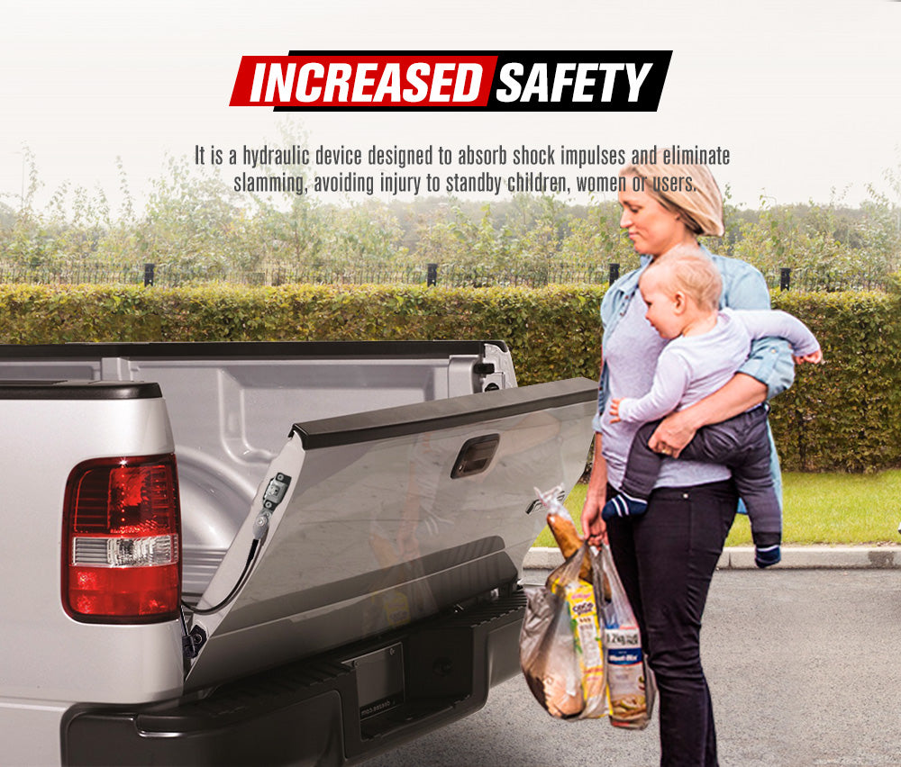 Easy Up & Slow Down Tailgate Strut Kit for Mitsubishi Triton MQ 2015-ON Tailgate Assistant - Sunyee