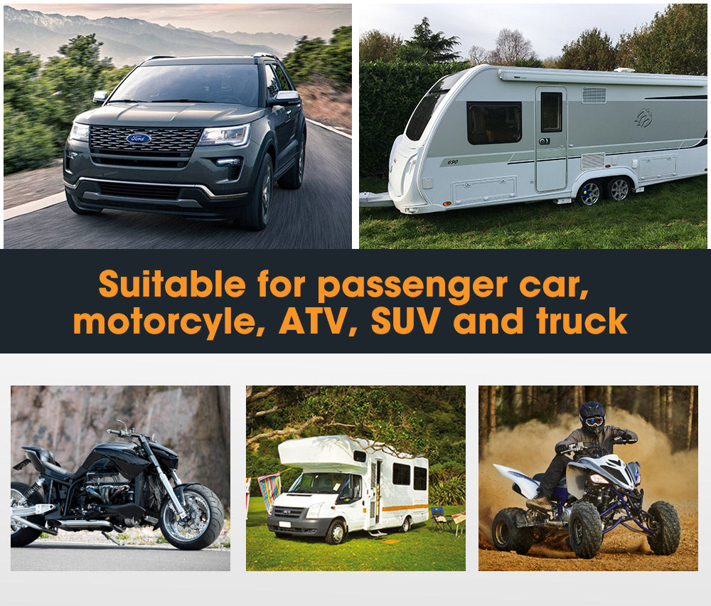 67PCS Tyre Puncture Repair Recovery Kit Heavy Duty 4WD Offroad Plugs Tubeless - Sunyee