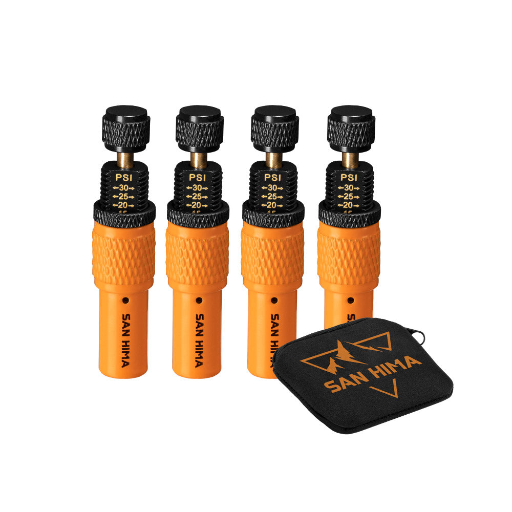 San Hima Tyre Deflators x4 Air Deflator 10~30 PSI Tire Valve Core Tool Portable - Sunyee