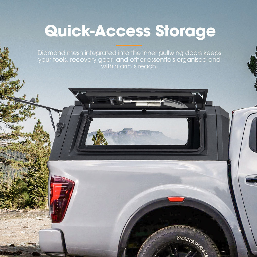 San Hima UTE Tub Canopy For Toyota Hilux N80 2015-On Dual Cab - A Deck Only - Sunyee