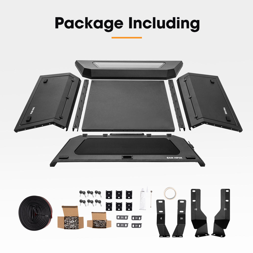 San Hima UTE Tub Canopy For Toyota Hilux N80 2015-On Dual Cab - A Deck Only - Sunyee