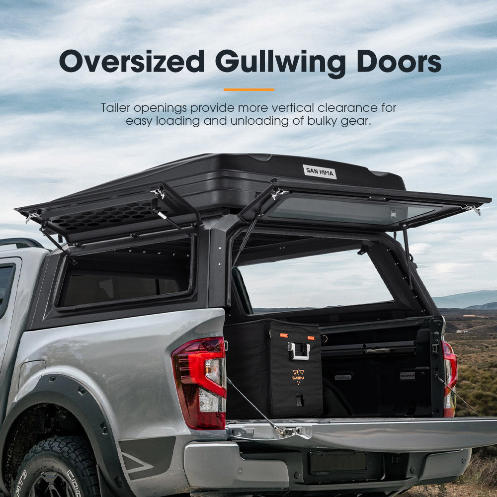 San Hima UTE Tub Canopy For Mitsubishi Triton MQ MR 05/2015-2023 Dual Cab - Sunyee