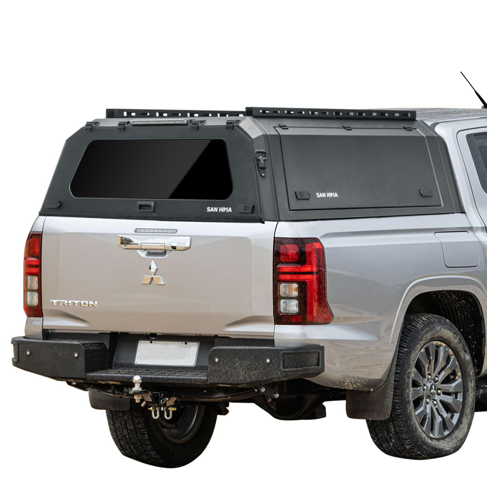 San Hima UTE Tub Canopy For Mitsubishi Triton MV 2024-On Dual Cab Without Rear Spoiler - Sunyee