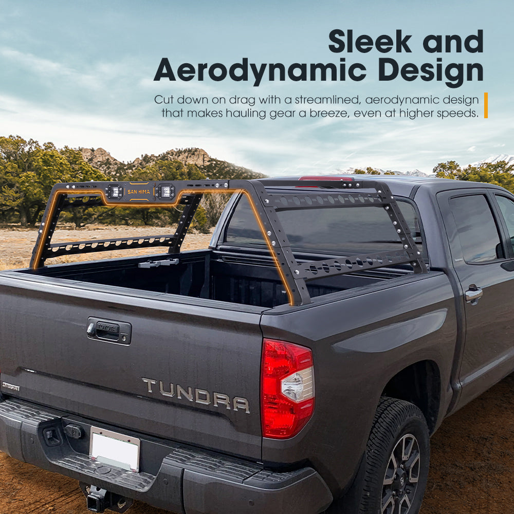 San Hima Universal Ute Tub Rack 3mm Powder Coated Steel Adjustable Height Width - Sunyee