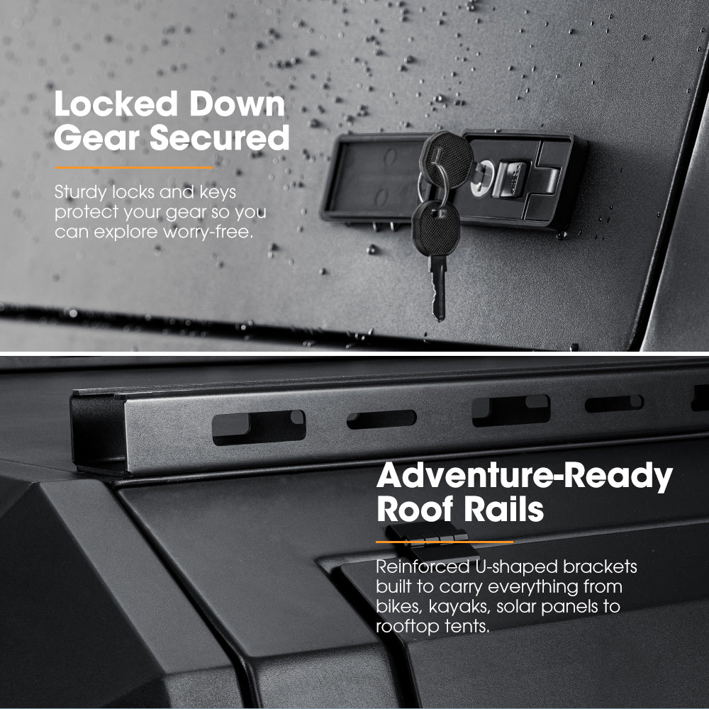 San Hima UTE Tub Canopy For Ford Ranger PX/PX2/PX3 2011-06/2022 Dual Cab - Sunyee