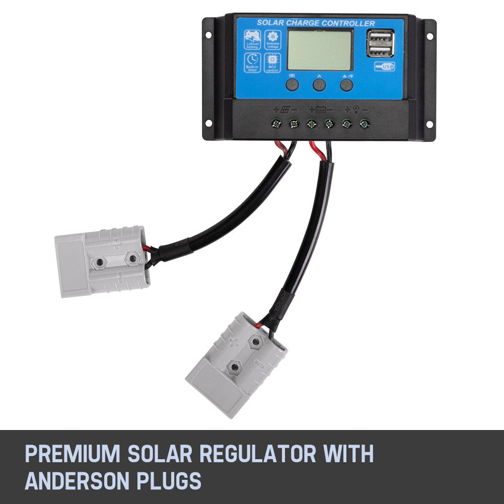 MOBI 250W Solar Blanket Mono Portable Folding Solar Panel Kit 12V Battery Charge - Sunyee