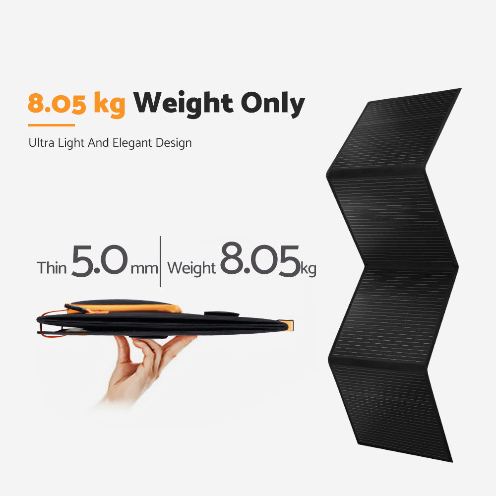 MOBI 400W Solar Blanket Mono Portable Folding Solar Panel Kit 12V Battery Charge - Sunyee