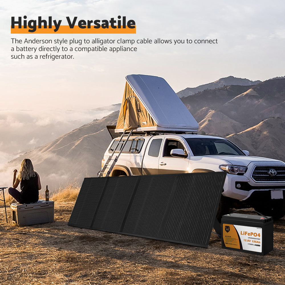 MOBI 400W Solar Blanket Mono Portable Folding Solar Panel Kit 12V Battery Charge - Sunyee