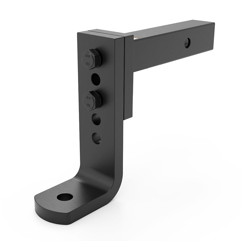 Adjustable Towbar Ball Mount 2" Hitch Towing Trailer Camper Bike Rack 4WD - Sunyee