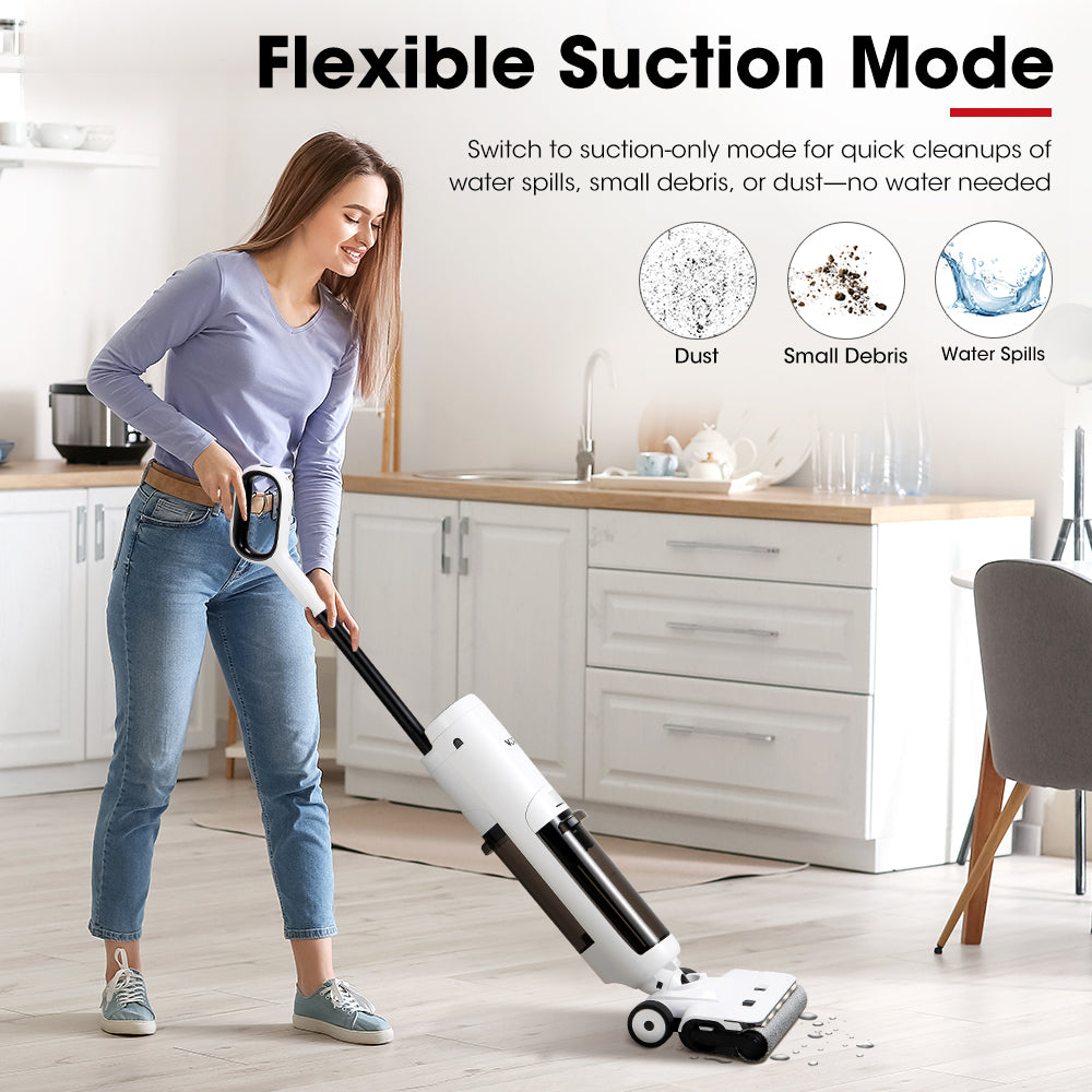 VOR Handheld Wet Dry Vacuum Cleaner HEPA Filter Mop Brushless Vac 15000PA - Sunyee