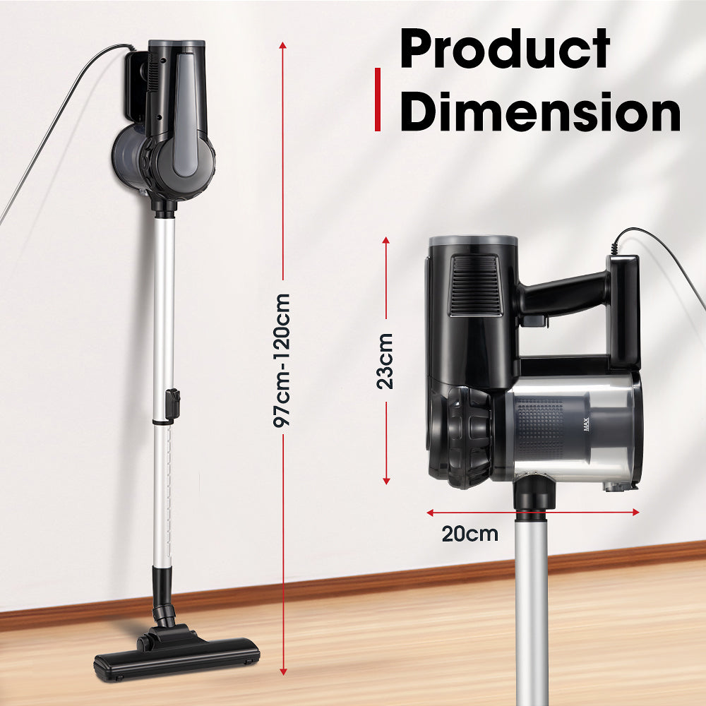 VOR Handheld Vacuum Cleaner Stick Handstick Vac Bagless Corded 600W 15Kpa - Sunyee
