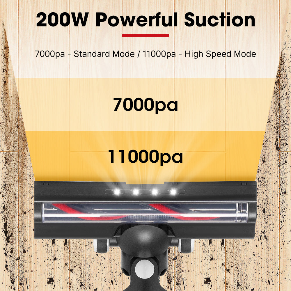 VOR Handheld Vacuum Cleaner Stick Handstick Vac Bagless Cordless 200W 11Kpa - Sunyee