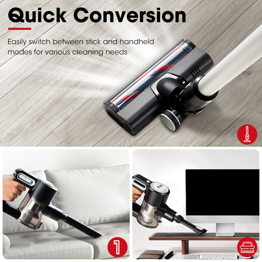 VOR Handheld Vacuum Cleaner Stick Handstick Vac Bagless Cordless 200W 11Kpa - Sunyee